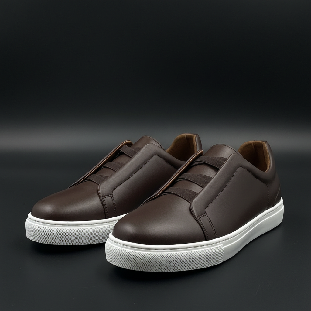 Sneakers, vue avant trois-quarts